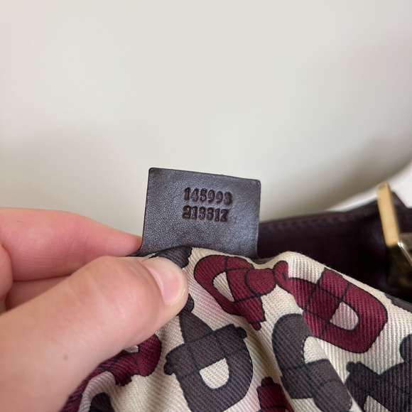 Auth GUCCI Guccissima Horsebit Shoulder Tote Bag 145993 Leather - Picture 10 of 12